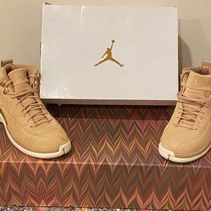 JORDAN  12 Retro Vachetta Tan Sneakers